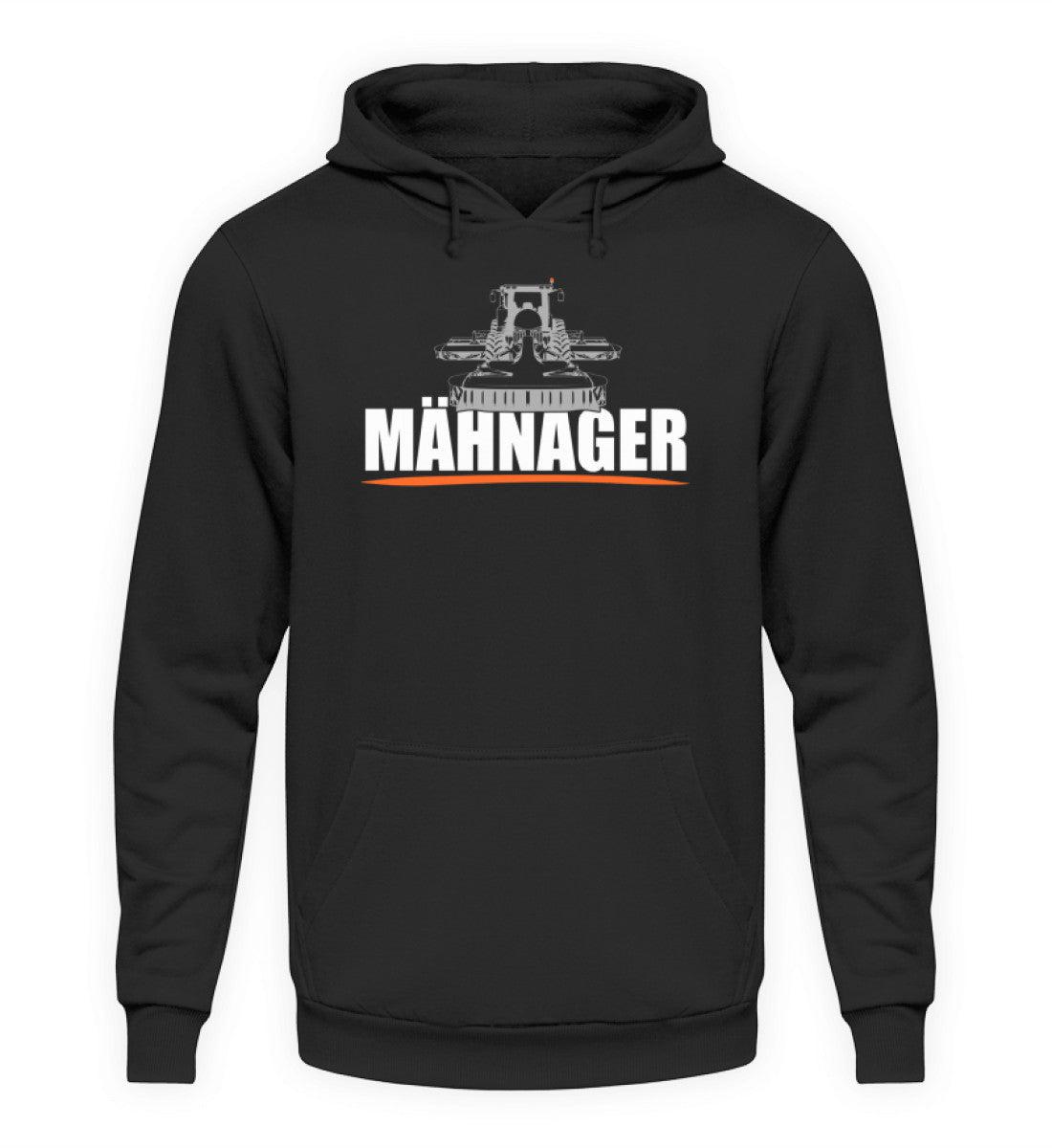 Mähnager Butterfly Traktor · Unisex Kapuzenpullover Hoodie-Unisex Hoodie-Deep Black-XS-Agrarstarz