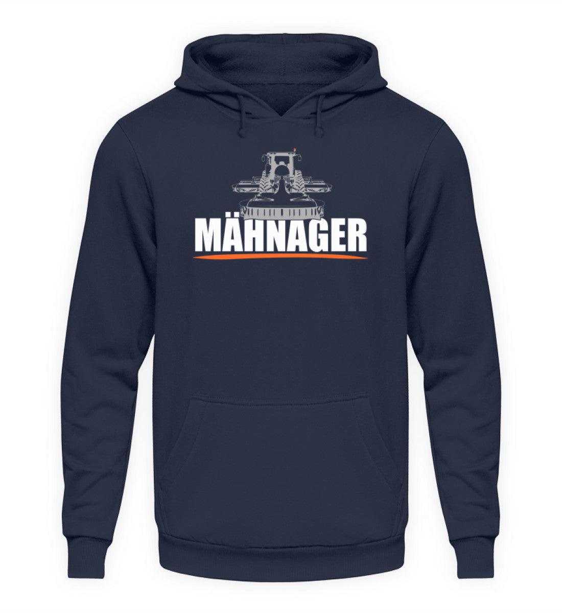 Mähnager Butterfly Traktor · Unisex Kapuzenpullover Hoodie-Unisex Hoodie-Oxford Navy-XS-Agrarstarz