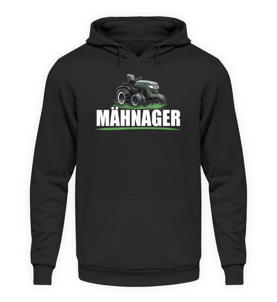 Mähnager Rasenmäher Traktor · Unisex Kapuzenpullover Hoodie-Unisex Hoodie-Deep Black-XS-Agrarstarz