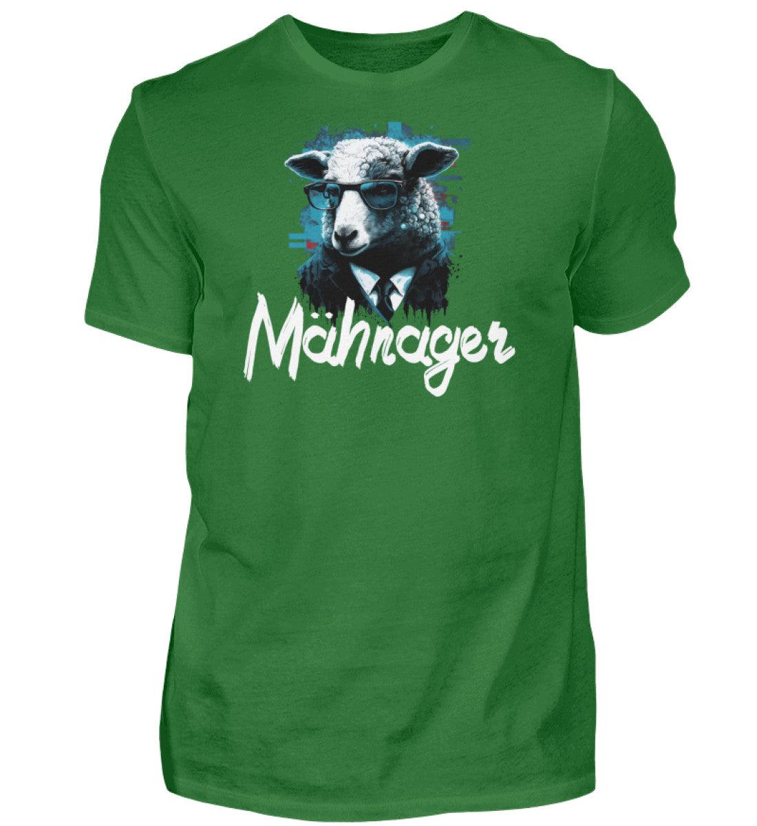 Mähnager Schaf · Herren T-Shirt-Herren Basic T-Shirt-Kelly Green-S-Agrarstarz