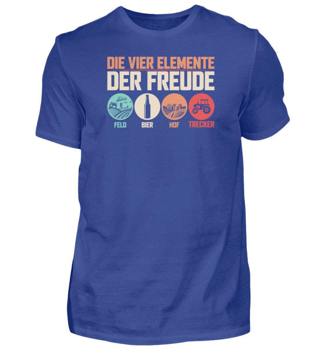 4 Elemente der Freude · Herren T-Shirt-Herren Basic T-Shirt-Royal Blue-S-Agrarstarz