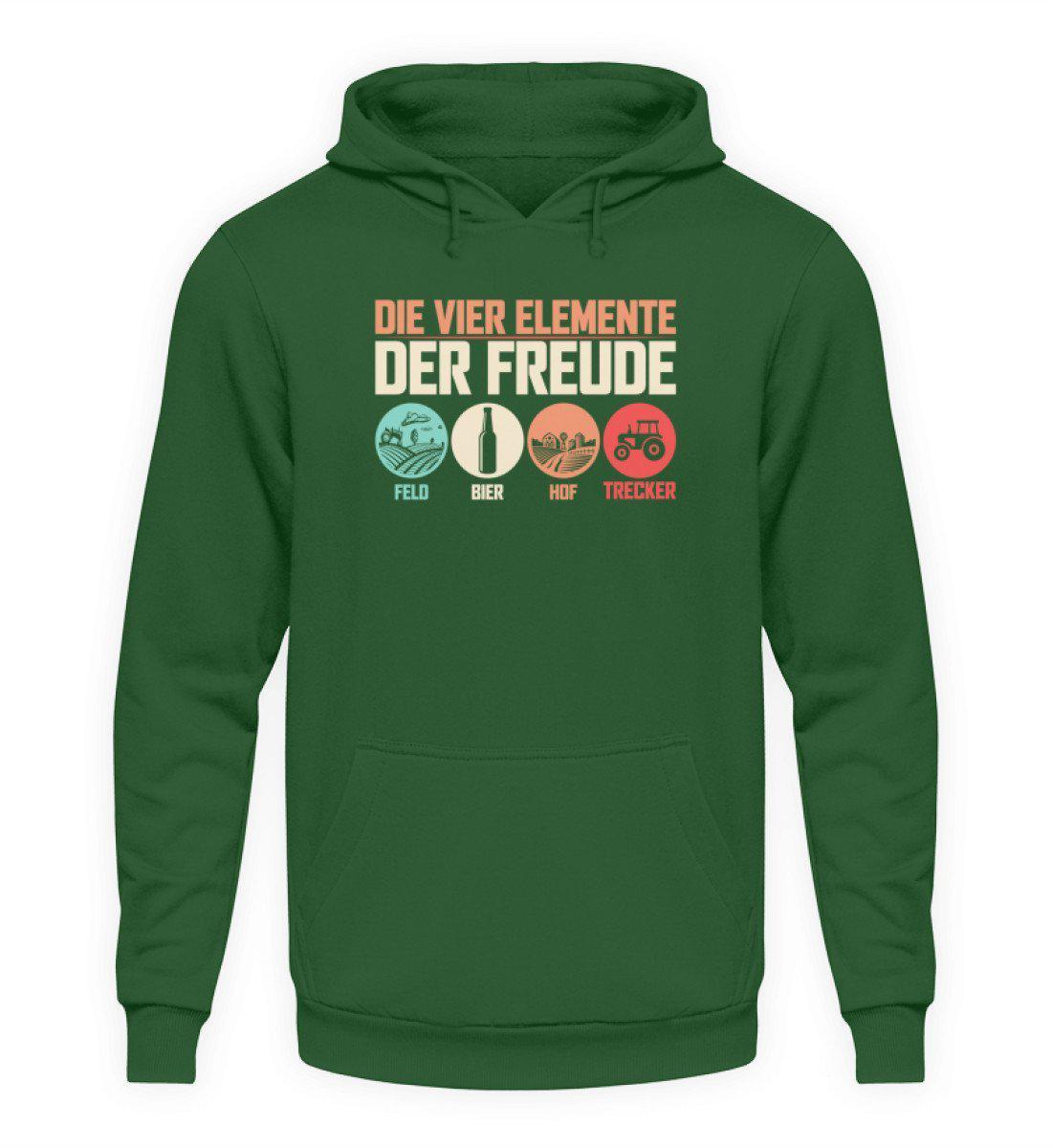 4 Elemente der Freude · Unisex Kapuzenpullover Hoodie-Unisex Hoodie-Bottle Green-L-Agrarstarz