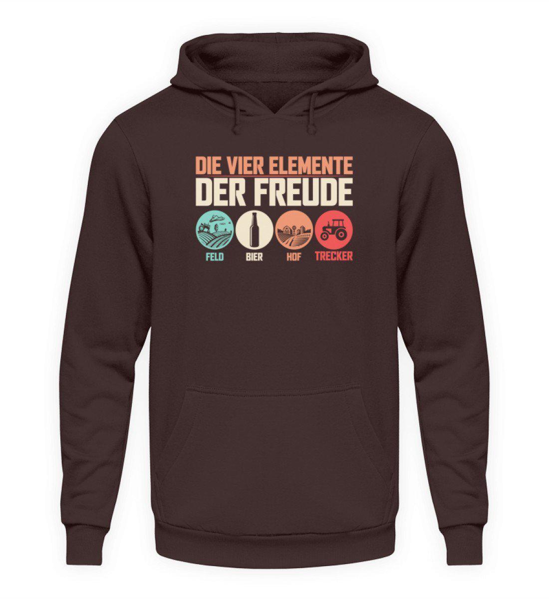 4 Elemente der Freude · Unisex Kapuzenpullover Hoodie-Unisex Hoodie-Hot Chocolate-L-Agrarstarz