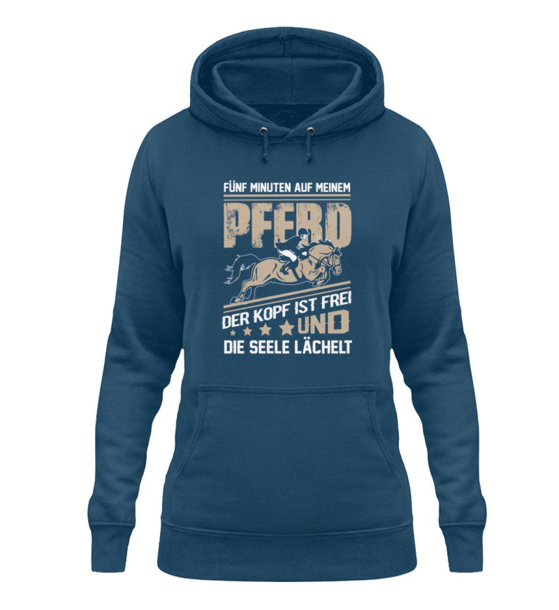 5 Minuten Pferd · Damen Hoodie-Damen Hoodie-Airforce Blue-XS-Agrarstarz
