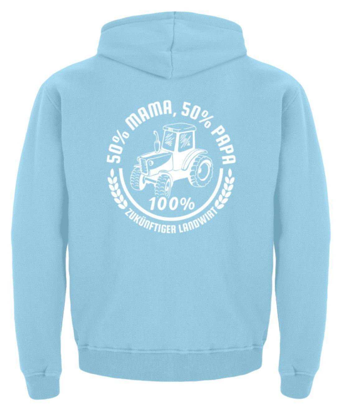 50% Mama 50% Papa · Kinder Kapuzenpullover Hoodie-Kinder Hoodie-Agrarstarz