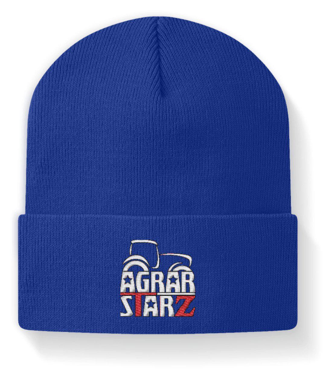 Agrarstarz 1 · Beanie Mütze-Beanie mit Stick-Royal-M-Agrarstarz