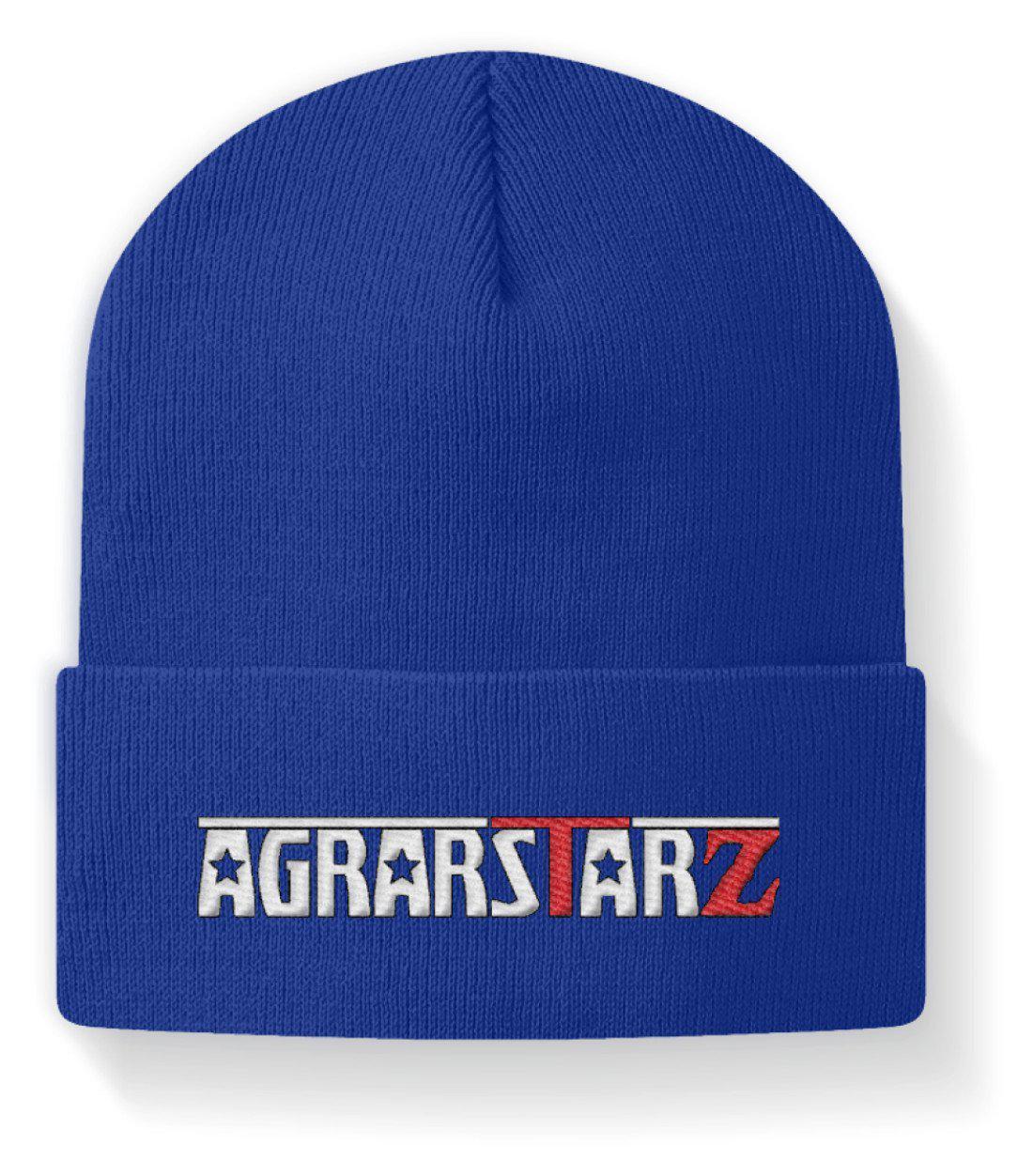 Agrarstarz 2 · Beanie Mütze-Beanie mit Stick-Royal-M-Agrarstarz