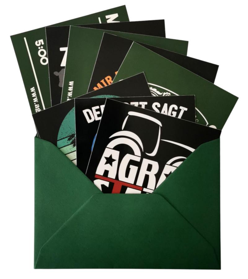 Agrarstarz Stickerpaket (8 Stück)--Agrarstarz