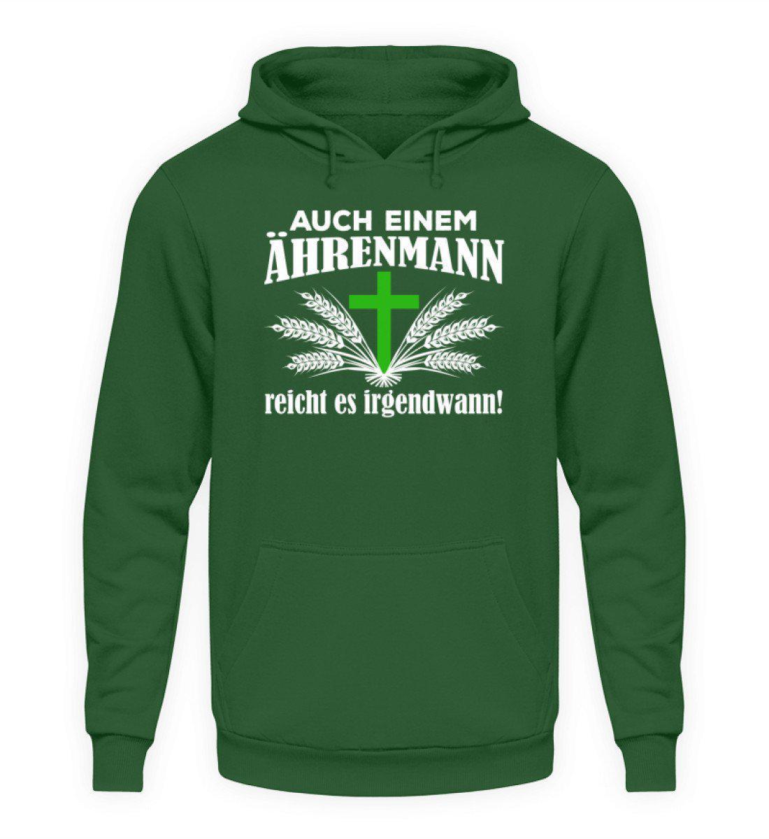 Ährenmann es reicht · Unisex Kapuzenpullover Hoodie-Unisex Hoodie-Bottle Green-L-Agrarstarz
