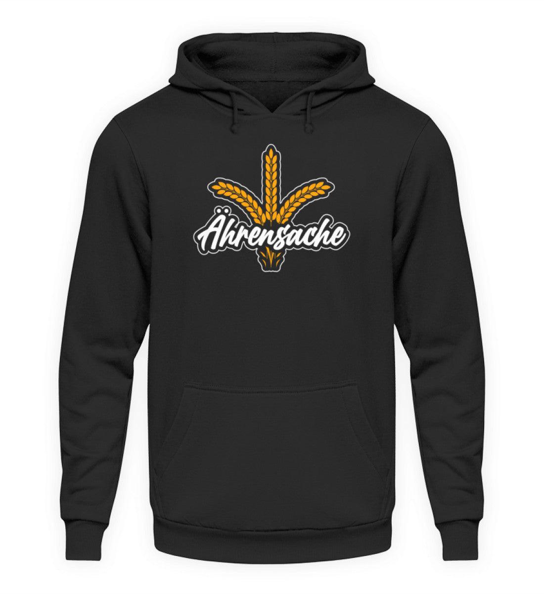 Ährensache · Unisex Kapuzenpullover Hoodie-Unisex Hoodie-Deep Black-XS-Agrarstarz