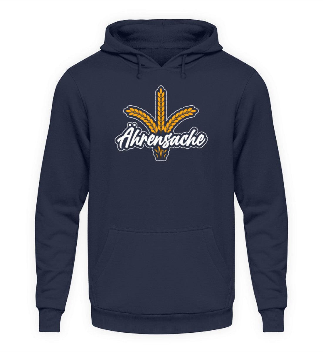 Ährensache · Unisex Kapuzenpullover Hoodie-Unisex Hoodie-Oxford Navy-S-Agrarstarz