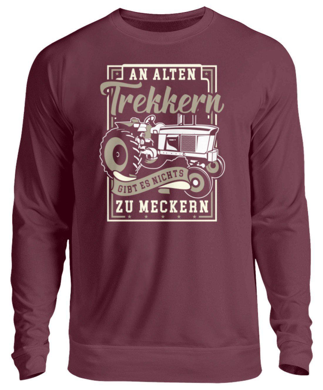 Alte Trekker meckern · Unisex Sweatshirt Pullover-Unisex Sweatshirt-Burgundy-S-Agrarstarz