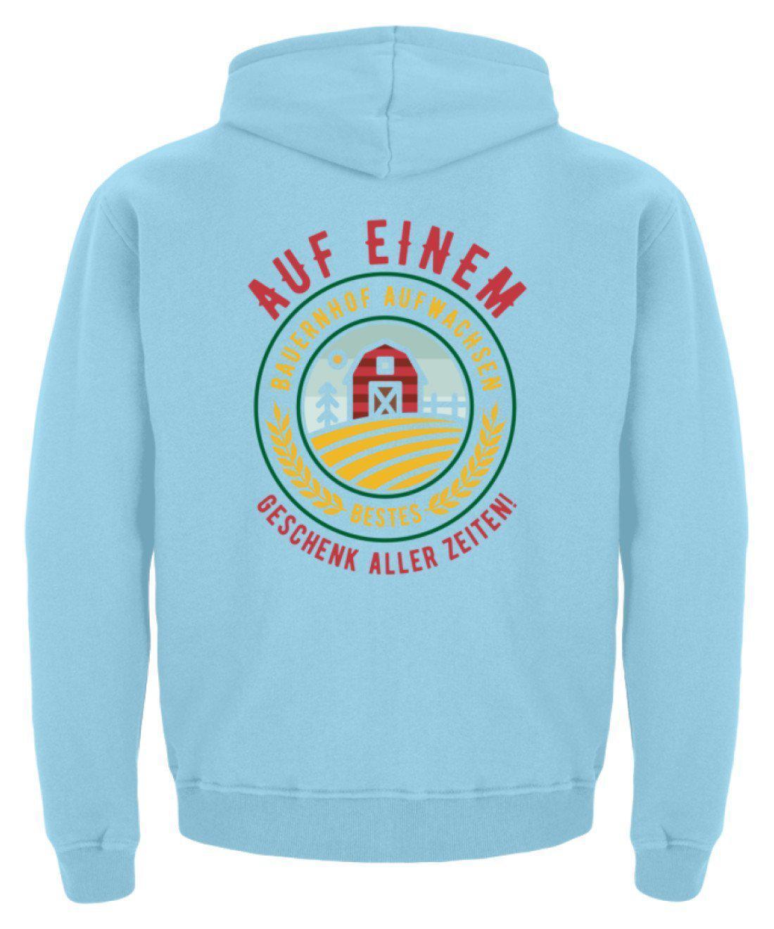 Auf Bauernhof aufgewachsen · Kinder Kapuzenpullover Hoodie-Kinder Hoodie-Agrarstarz
