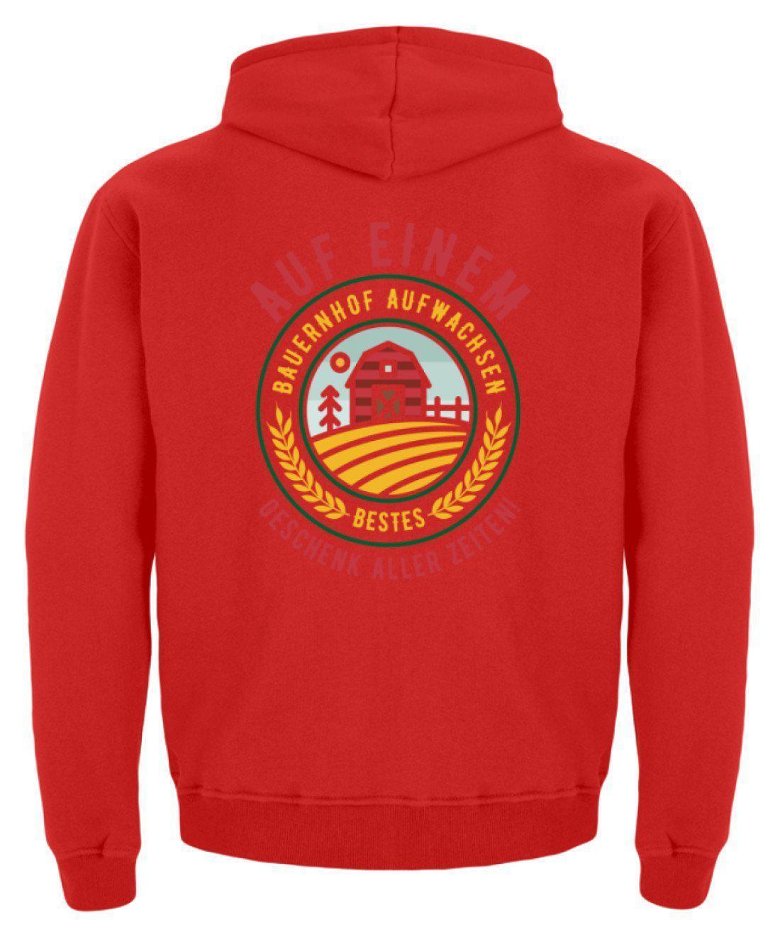 Auf Bauernhof aufgewachsen · Kinder Kapuzenpullover Hoodie-Kinder Hoodie-Agrarstarz