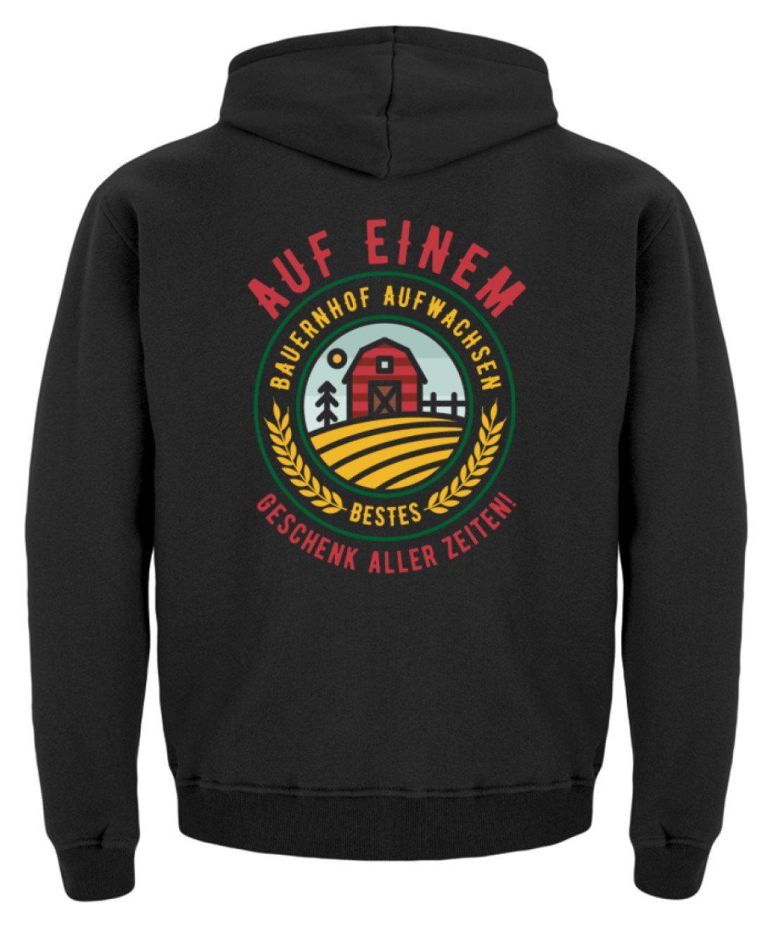 Auf Bauernhof aufgewachsen · Kinder Kapuzenpullover Hoodie-Kinder Hoodie-Agrarstarz