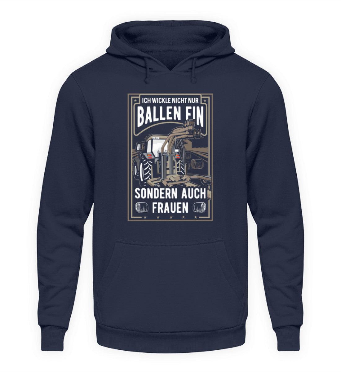 Ballen wickeln · Unisex Kapuzenpullover Hoodie-Unisex Hoodie-Oxford Navy-S-Agrarstarz