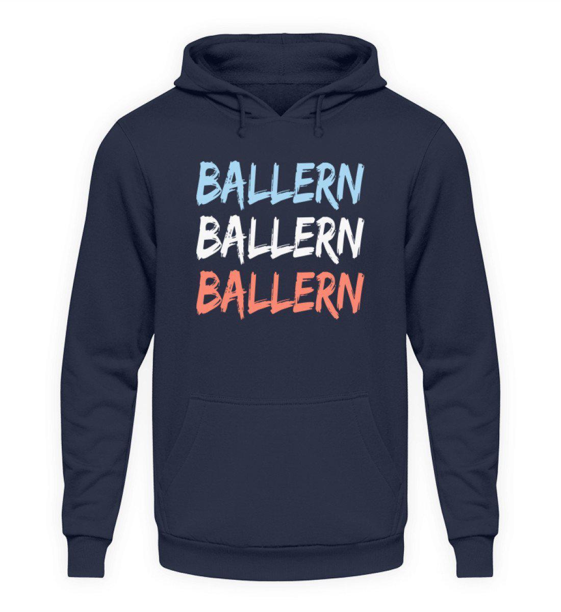 Ballern · Unisex Kapuzenpullover Hoodie-Unisex Hoodie-Oxford Navy-L-Agrarstarz