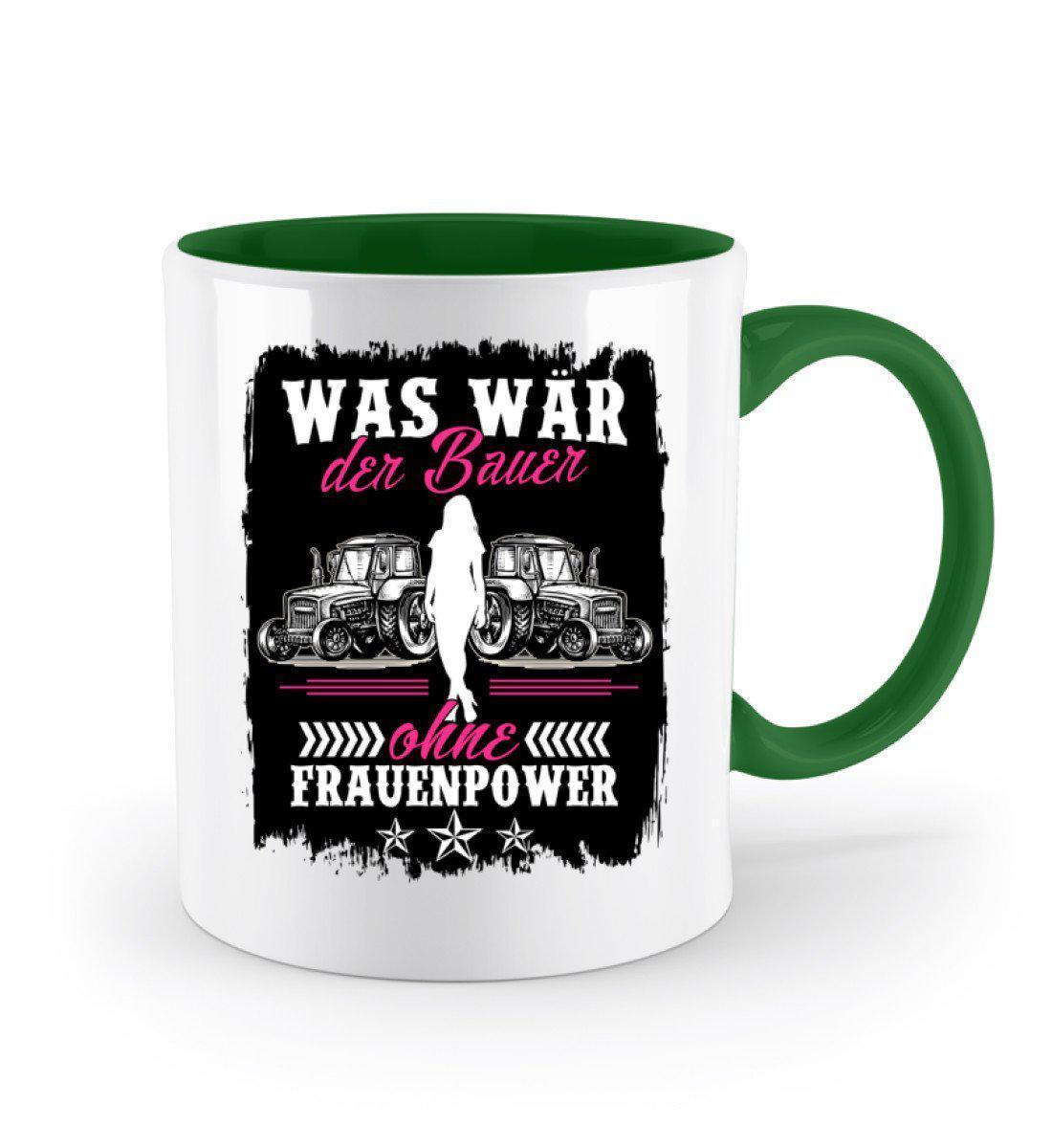 Bauer ohne Frauenpower · Keramik Tasse zweifarbig-Keramik Tasse Zweifarbig-Agrarstarz