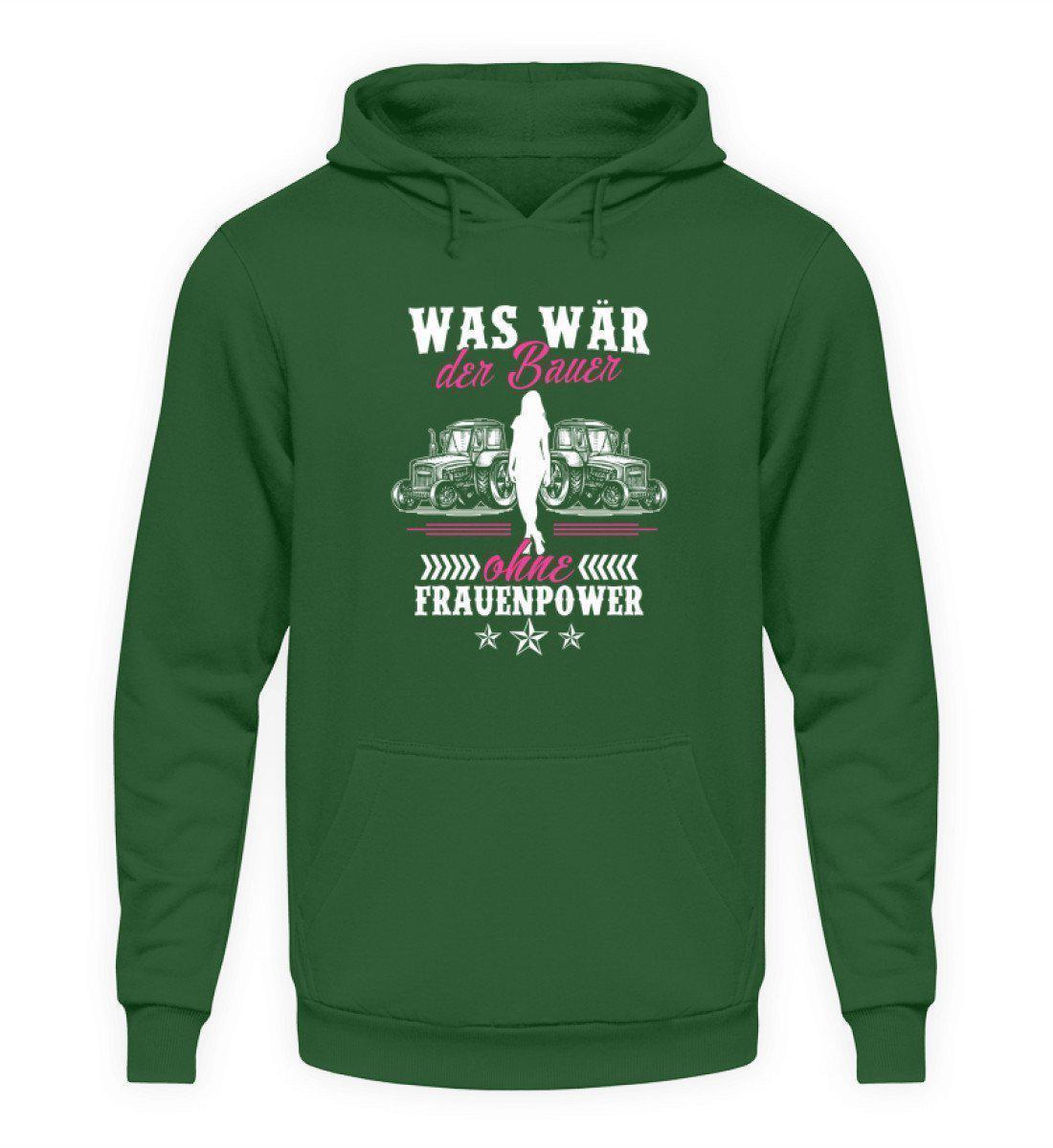 Bauer ohne Frauenpower · Unisex Kapuzenpullover Hoodie-Unisex Hoodie-Bottle Green-L-Agrarstarz