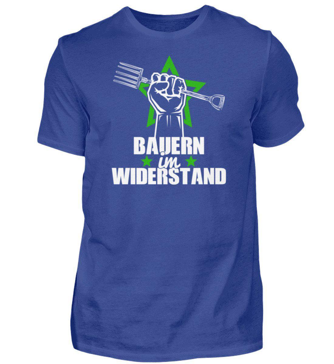 Bauern im Widerstand · Herren T-Shirt-Herren Basic T-Shirt-Royal Blue-S-Agrarstarz