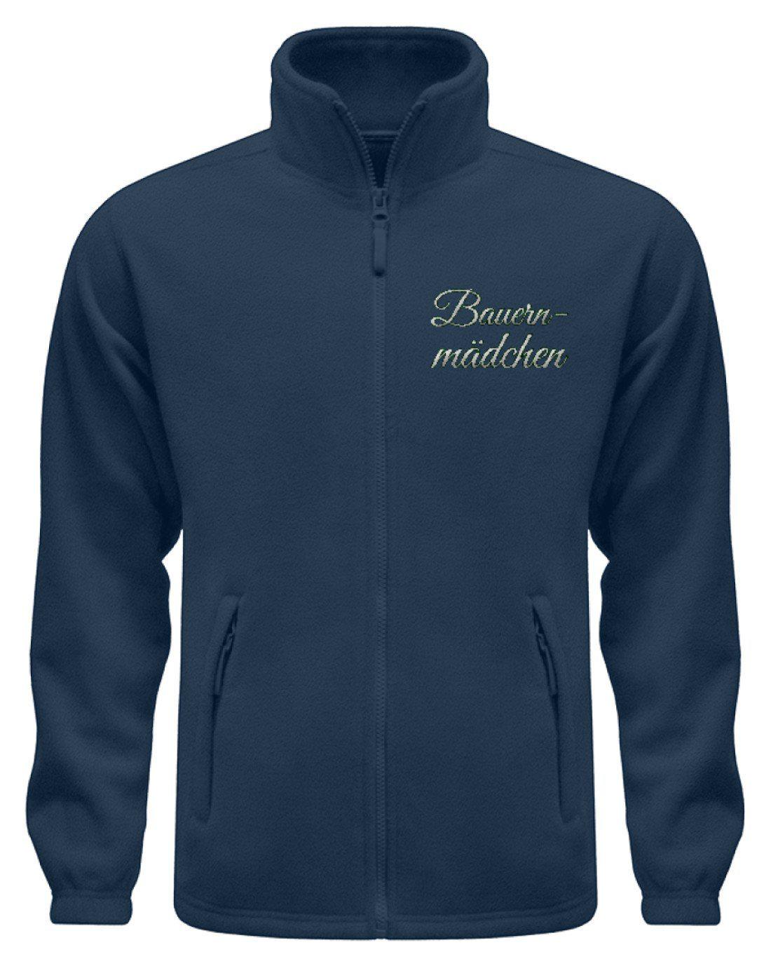 Bauernmädchen · Fleece Jacke mit Stick-Fleece Jacke mit Stick-Navy-S-Agrarstarz