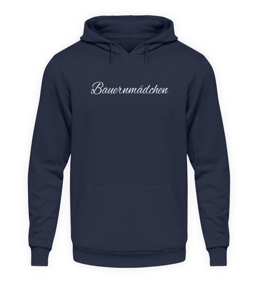 Bauernmädchen · Unisex Kapuzenpullover Hoodie-Unisex Hoodie-Oxford Navy-L-Agrarstarz