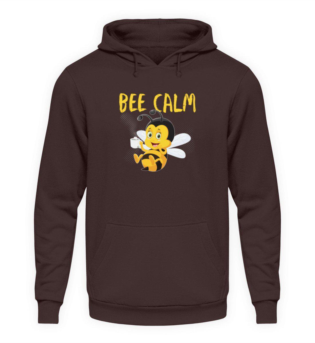 Bee calm · Unisex Kapuzenpullover Hoodie-Unisex Hoodie-Hot Chocolate-S-Agrarstarz
