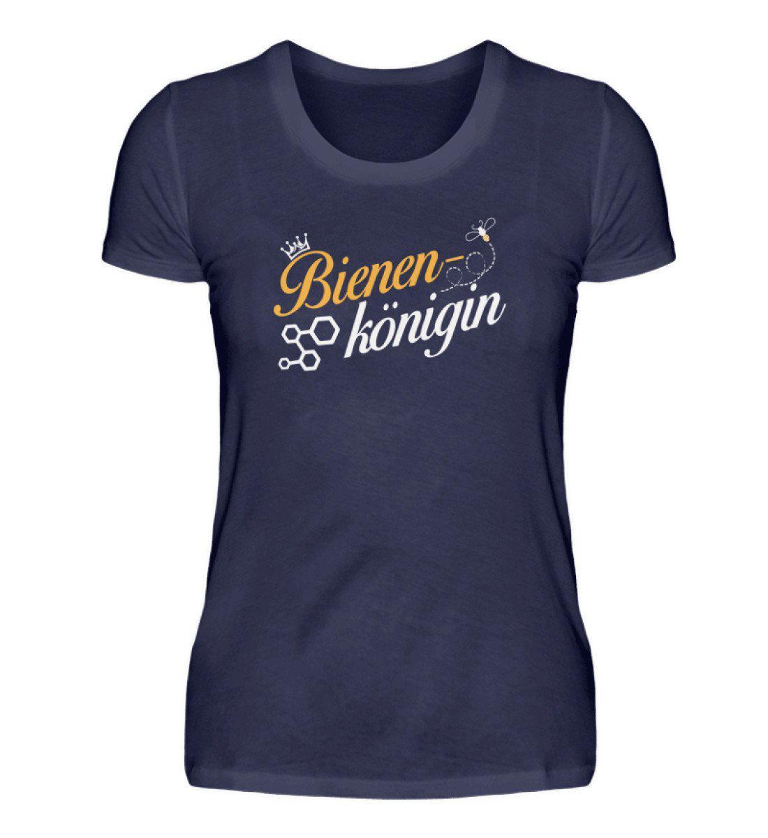 Bienenkönigin · Damen T-Shirt-Damen Basic T-Shirt-Navy-S-Agrarstarz