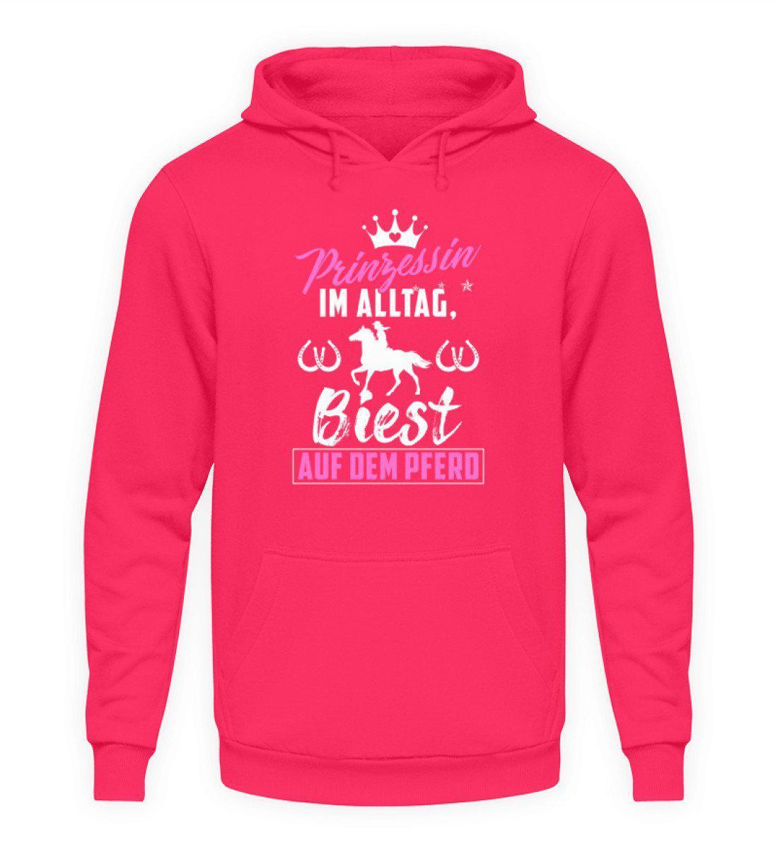 Biest auf dem Pferd · Unisex Kapuzenpullover Hoodie-Unisex Hoodie-Hot Pink-S-Agrarstarz