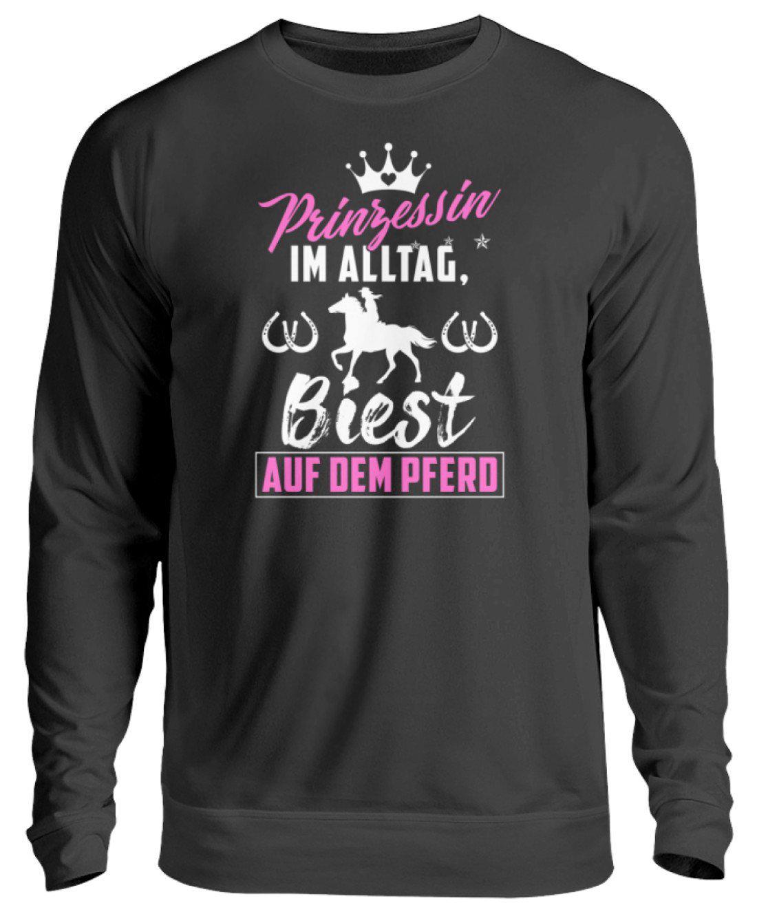 Biest auf dem Pferd · Unisex Sweatshirt Pullover-Unisex Sweatshirt-Jet Black-S-Agrarstarz