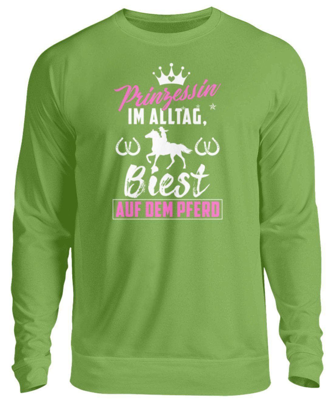 Biest auf dem Pferd · Unisex Sweatshirt Pullover-Unisex Sweatshirt-LimeGreen-S-Agrarstarz