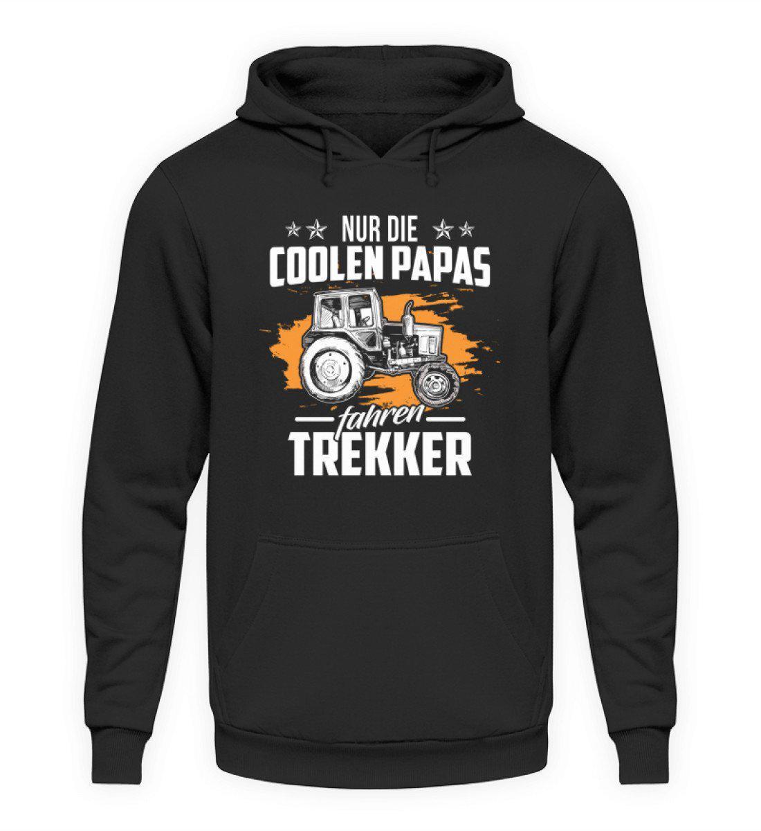 Coole Papas Trekker · Unisex Kapuzenpullover Hoodie-Unisex Hoodie-Jet Black-S-Agrarstarz