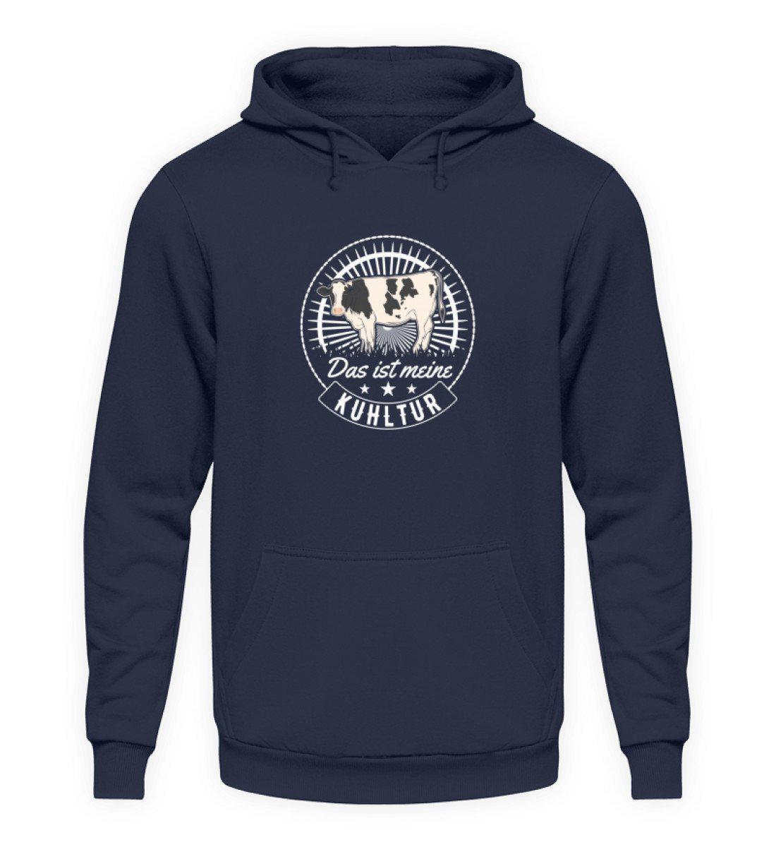 Das ist meine Kuhltur · Unisex Kapuzenpullover Hoodie-Unisex Hoodie-Oxford Navy-S-Agrarstarz