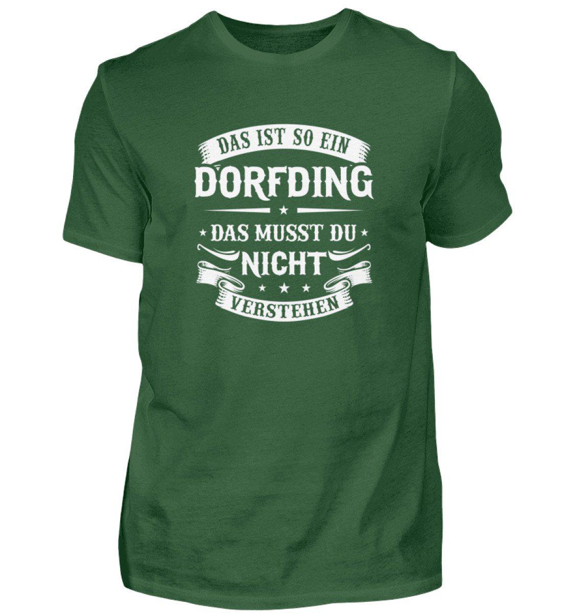 Das ist so ein Dorfding · Herren T-Shirt-Herren Basic T-Shirt-Bottle Green-S-Agrarstarz