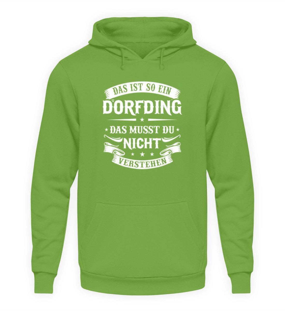 Das ist so ein Dorfding · Unisex Kapuzenpullover Hoodie-Unisex Hoodie-LimeGreen-S-Agrarstarz
