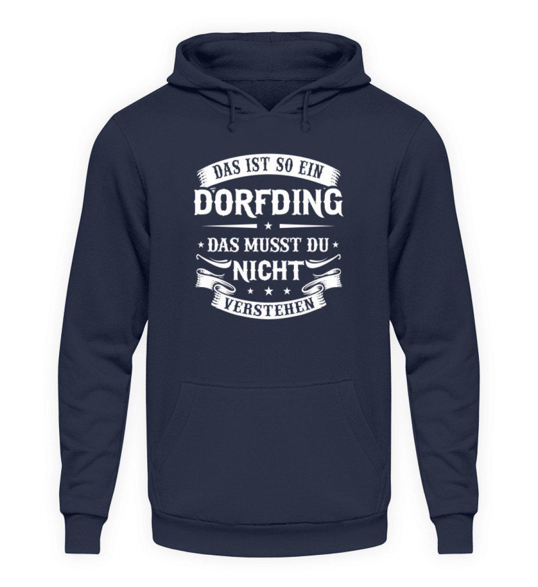 Das ist so ein Dorfding · Unisex Kapuzenpullover Hoodie-Unisex Hoodie-Oxford Navy-S-Agrarstarz