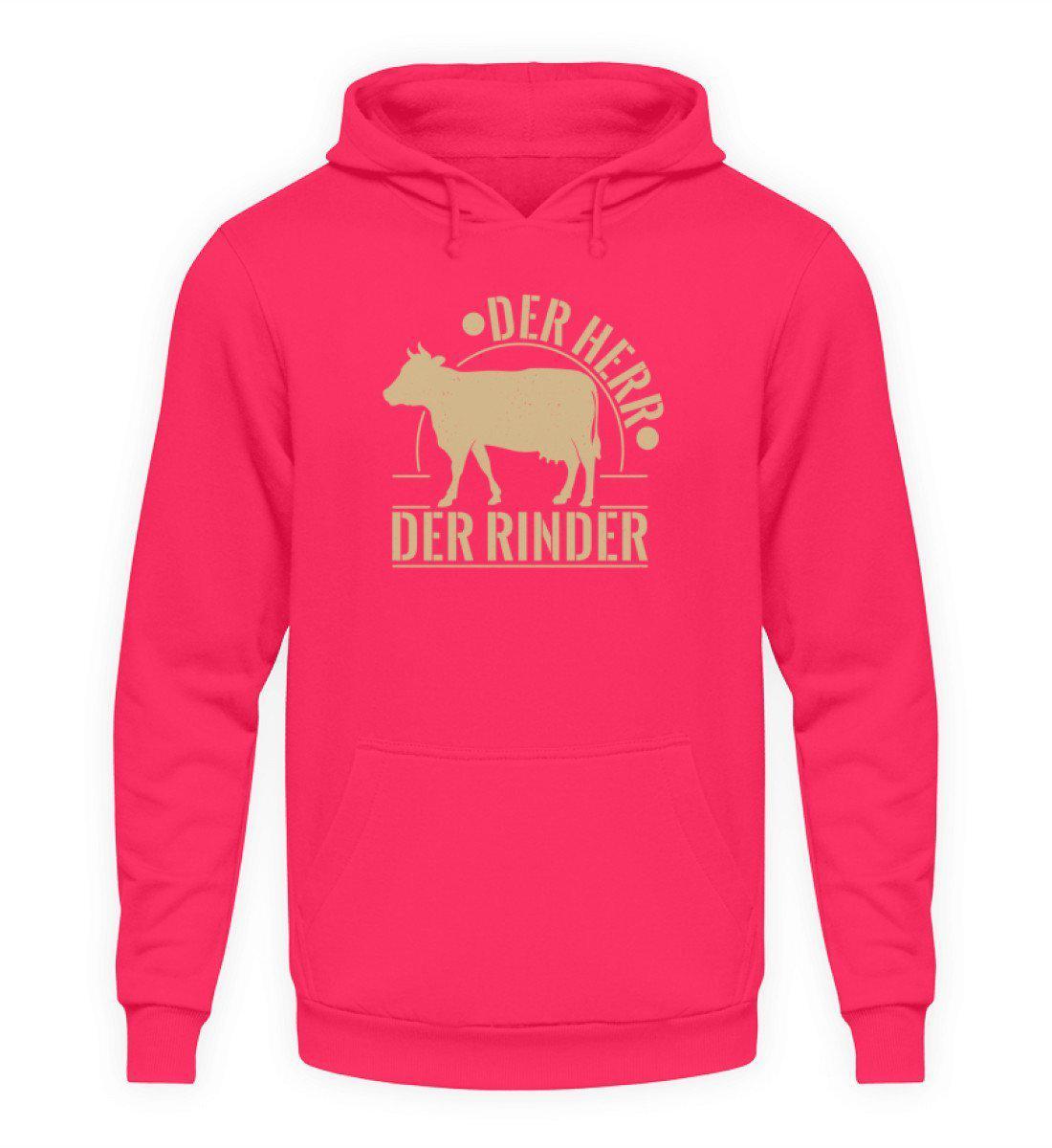 Der Herr der Rinder · Unisex Kapuzenpullover Hoodie-Unisex Hoodie-Hot Pink-L-Agrarstarz