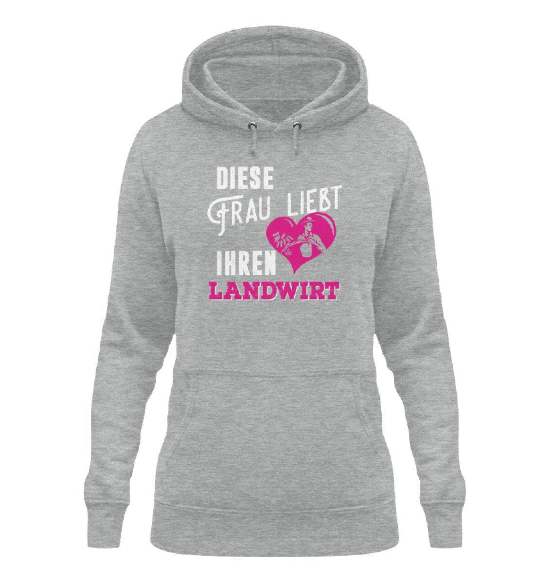 Diese Frau liebt ihren Landwirt · Damen Hoodie-Damen Hoodie-Heather Sport Grey-XS-Agrarstarz