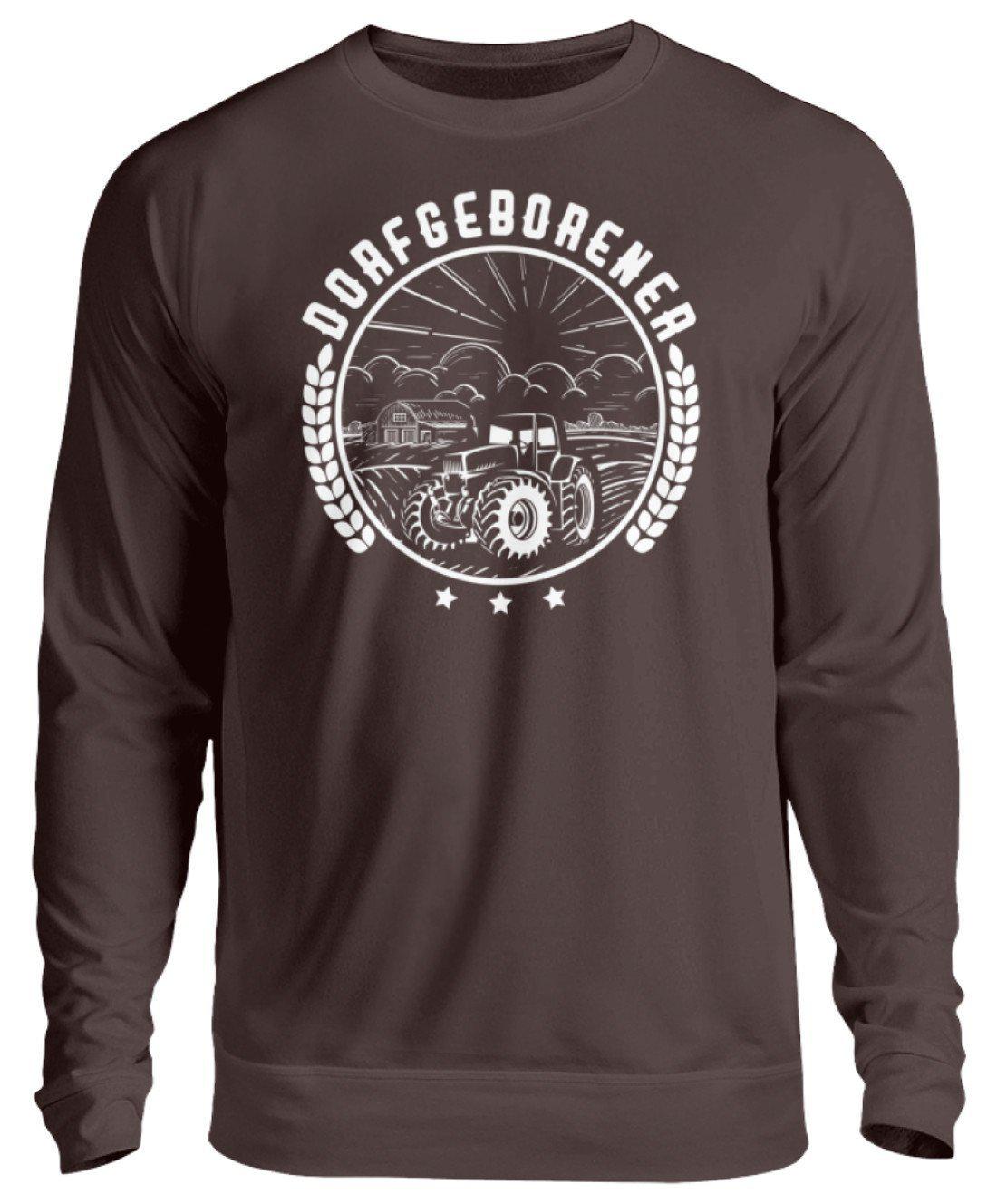 Dorfgeborener · Unisex Sweatshirt Pullover-Unisex Sweatshirt-Hot Chocolate-S-Agrarstarz