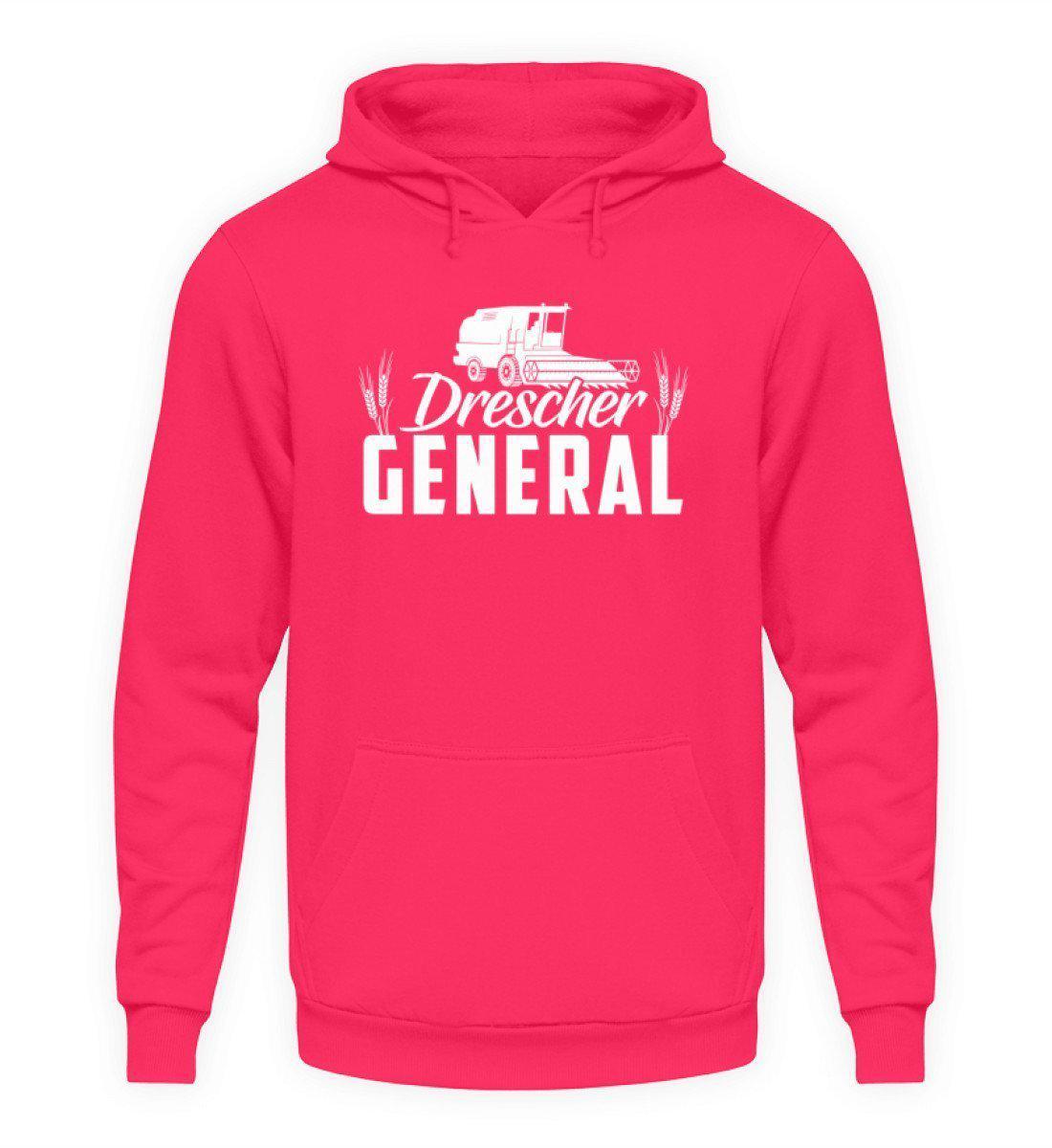 Drescher General · Unisex Kapuzenpullover Hoodie-Unisex Hoodie-Hot Pink-L-Agrarstarz