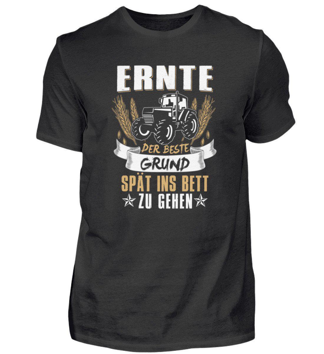 Ernte der Beste Grund · Herren T-Shirt-Herren Basic T-Shirt-Black-S-Agrarstarz