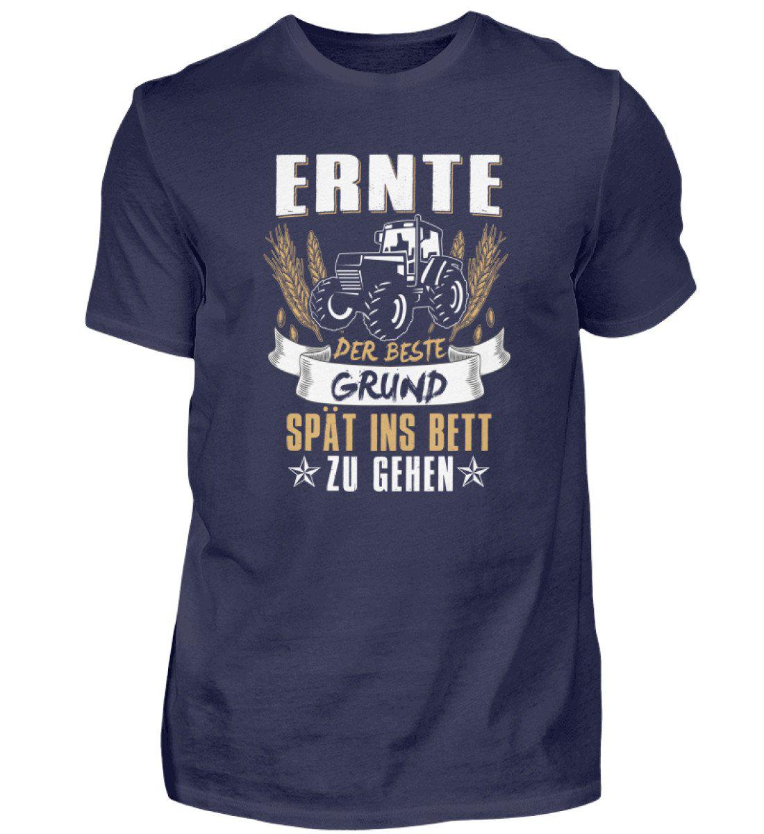 Ernte der Beste Grund · Herren T-Shirt-Herren Basic T-Shirt-Navy-S-Agrarstarz