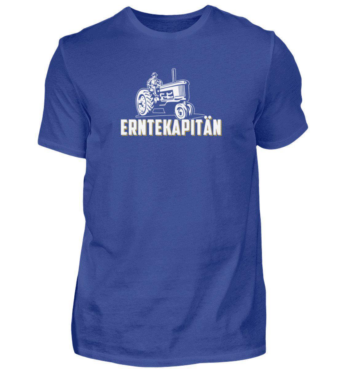 Erntekapitän · Herren T-Shirt-Herren Basic T-Shirt-Royal Blue-S-Agrarstarz