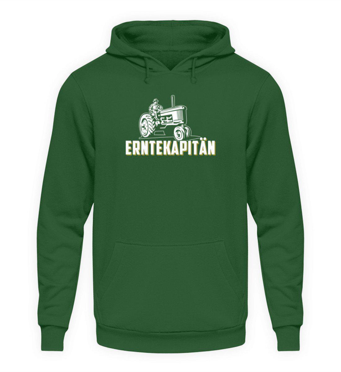 Erntekapitän · Unisex Kapuzenpullover Hoodie-Unisex Hoodie-Bottle Green-S-Agrarstarz