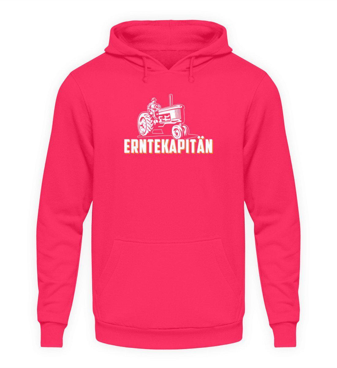 Erntekapitän · Unisex Kapuzenpullover Hoodie-Unisex Hoodie-Hot Pink-S-Agrarstarz