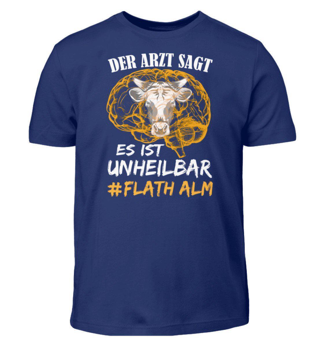 Es ist unheilbar Flath Alm · Kinder T-Shirt-Kinder T-Shirt-Indigo-12/14 (152/164)-Agrarstarz