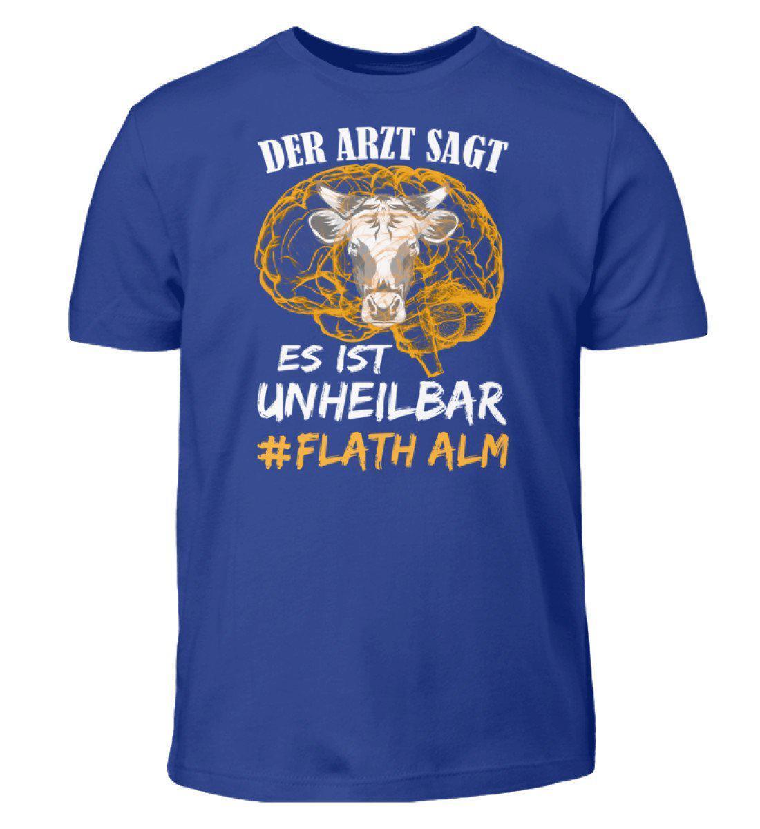 Es ist unheilbar Flath Alm · Kinder T-Shirt-Kinder T-Shirt-Royal Blue-12/14 (152/164)-Agrarstarz