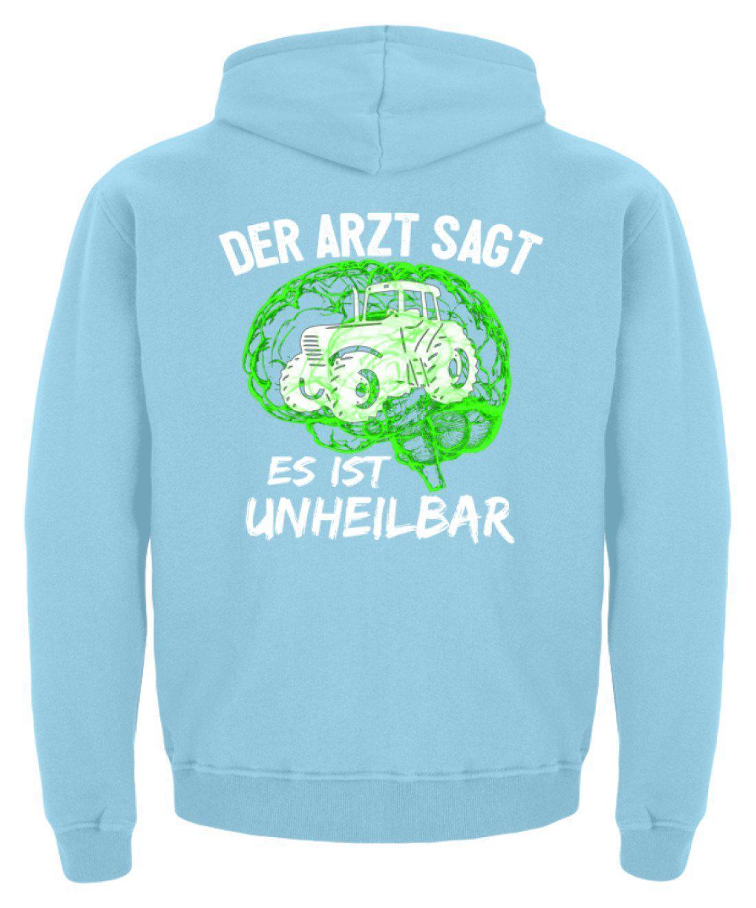 Es ist unheilbar grün · Kinder Kapuzenpullover Hoodie-Kinder Hoodie-Agrarstarz