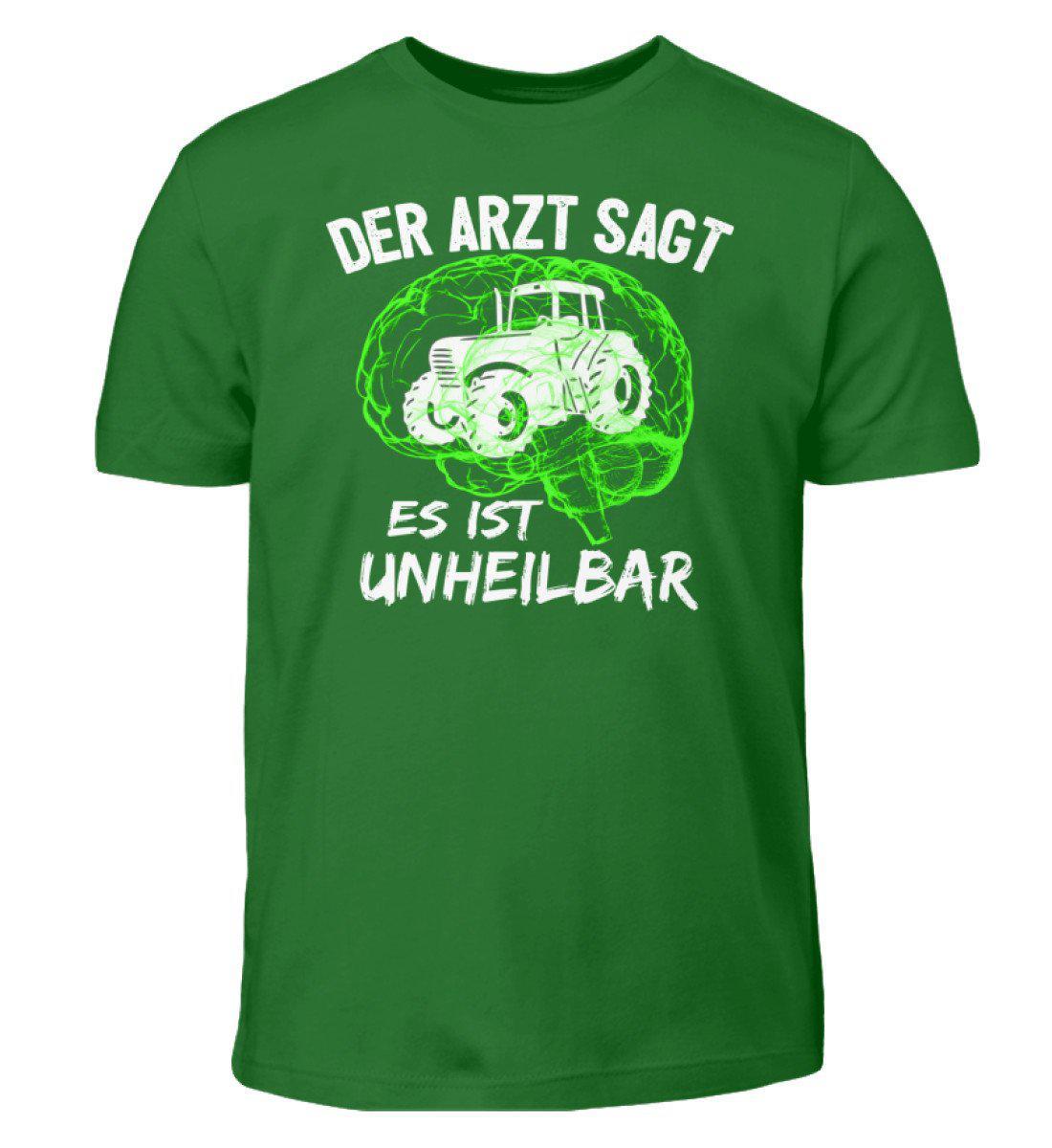 Es ist unheilbar grün · Kinder T-Shirt-Kinder T-Shirt-Kelly Green-3/4 (98/104)-Agrarstarz