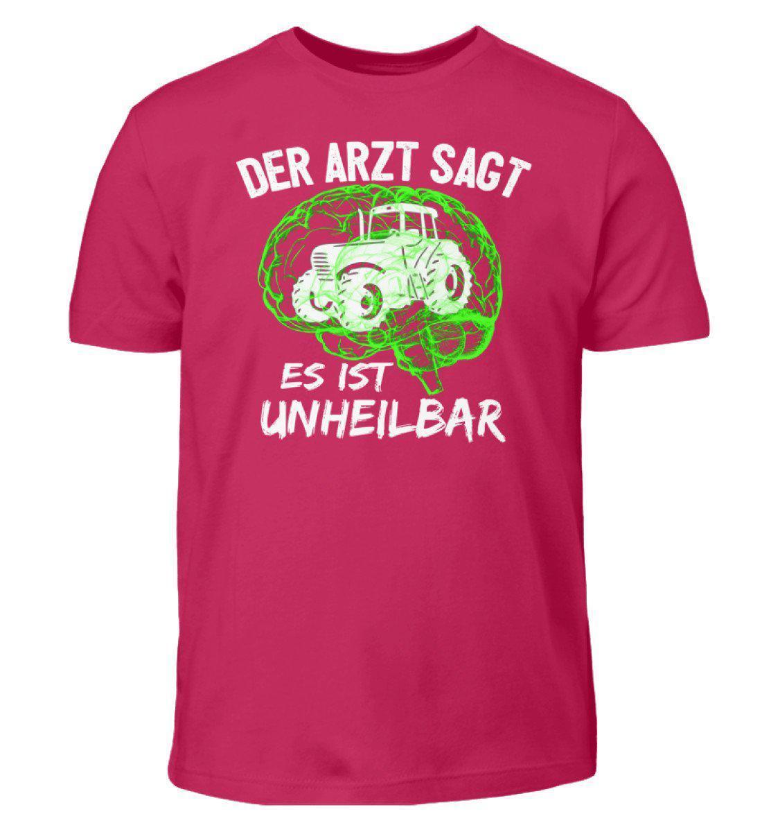 Es ist unheilbar grün · Kinder T-Shirt-Kinder T-Shirt-Sorbet-3/4 (98/104)-Agrarstarz